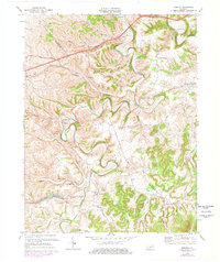 Preston 1970 topographic map thumbnail