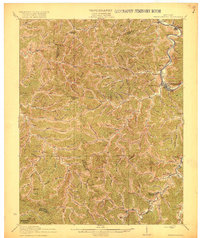 Prestonsburg 1918 topographic map thumbnail