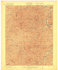 Prestonsburg 1918 topographic map thumbnail