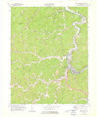 Prestonsburg 1978 topographic map thumbnail