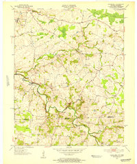 Prices Mill 1951 topographic map thumbnail