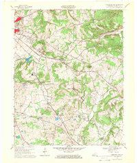 Princeton East 1967 topographic map thumbnail