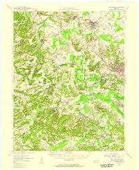 Providence 1954 topographic map thumbnail