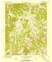 Quality 1953 topographic map thumbnail