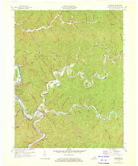 Quicksand 1972 topographic map preview