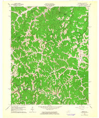 Redbush 1962 topographic map thumbnail