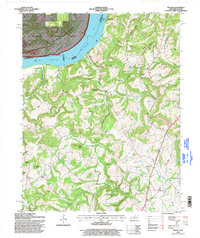 Repton 1996 topographic map thumbnail