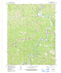 Richardson 1992 topographic map thumbnail