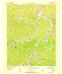 Richardson 1954 topographic map thumbnail