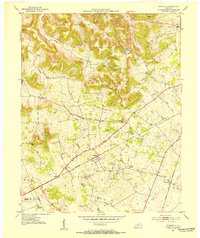 Rockfield 1952 topographic map thumbnail