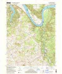 Rock Haven 1998 topographic map thumbnail