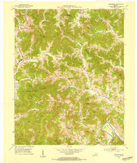 Rockholds 1952 topographic map thumbnail