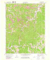 Rush 1971 topographic map thumbnail