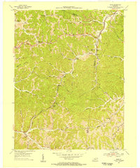 Rush 1953 topographic map preview