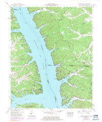 Rushing Creek topographic map thumbnail