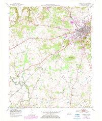 Russellville 1952 topographic map thumbnail