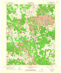 Saint Charles 1963 topographic map thumbnail