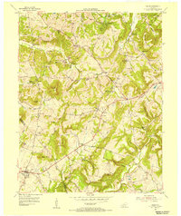 Salem 1954 topographic map thumbnail