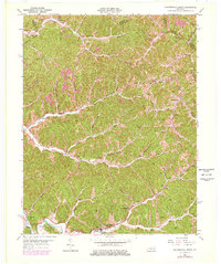 Salyersville North 1962 topographic map thumbnail