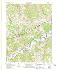 Sanders 1969 topographic map thumbnail