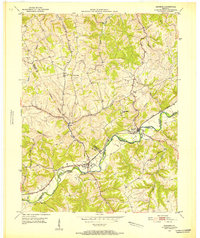 Sanders 1951 topographic map thumbnail