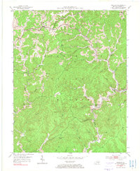 Sandgap 1953 topographic map thumbnail