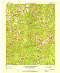 Sandgap 1953 topographic map thumbnail