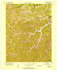 Sandy Hook 1950 topographic map preview