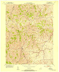 Sardis 1952 topographic map thumbnail