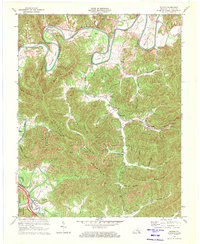 Saxton 1970 topographic map preview