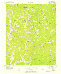 Scalf 1954 topographic map thumbnail