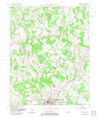 Scottsville 1954 topographic map thumbnail