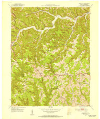 Scranton 1952 topographic map thumbnail