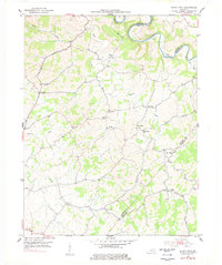 Shady Nook 1952 topographic map thumbnail
