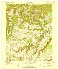 Sharon Grove 1952 topographic map thumbnail