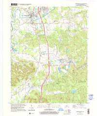 Shepherdsville 1998 topographic map thumbnail