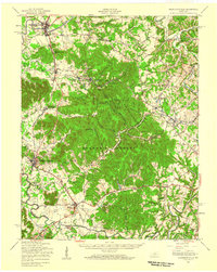 Shepherdsville 1949 topographic map thumbnail
