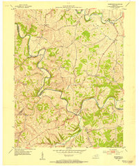 Sherburne 1952 topographic map thumbnail