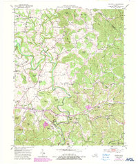 Shopville 1952 topographic map thumbnail