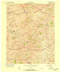Sideview 1952 topographic map preview