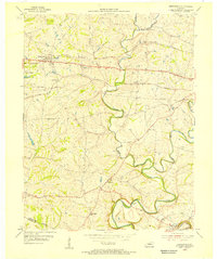 Simpsonville 1954 topographic map thumbnail