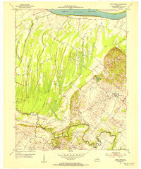 Smith Mills 1952 topographic map thumbnail