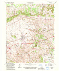 Smiths Grove 1966 topographic map thumbnail