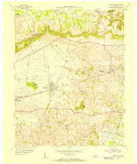 Smiths Grove 1954 topographic map thumbnail
