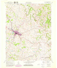 Springfield 1972 topographic map thumbnail