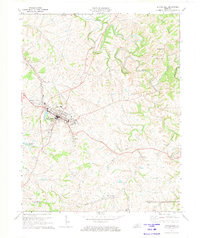 Springfield 1972 topographic map thumbnail