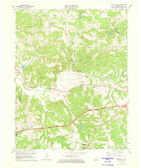 Spring Lick 1971 topographic map thumbnail