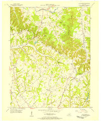 Spurlington 1953 topographic map thumbnail