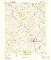 Stanford 1961 topographic map thumbnail