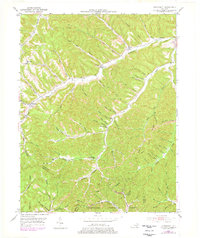 Stricklett 1951 topographic map thumbnail